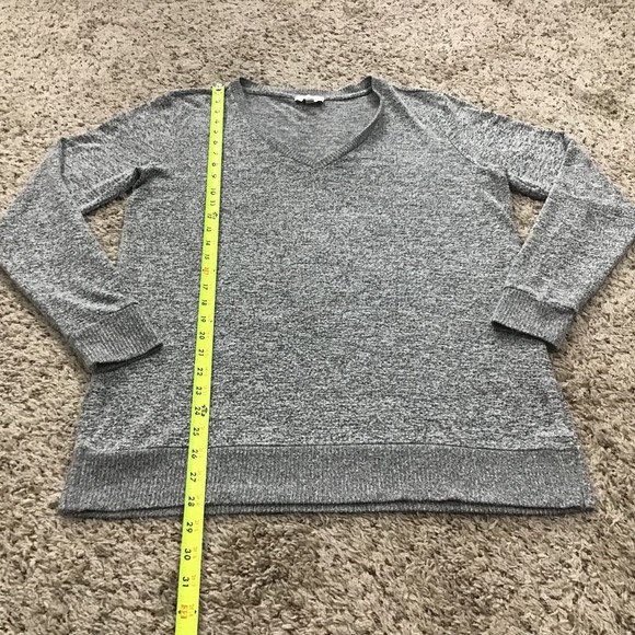 Lucky Brand Unisex Light Summer Sweater Grey Size Small Long Sleeve - Picture 4 of 10